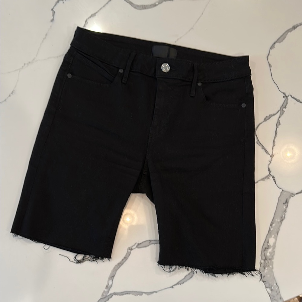 Classic Black Cutoff Shorts